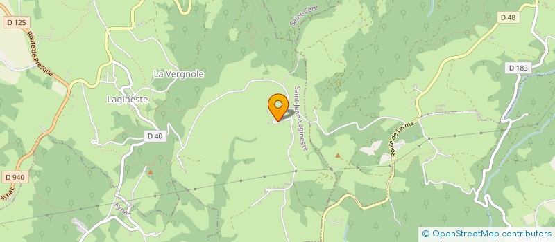 localisation de l'entreprise MONSIEUR SERGE CANCES  SAINT-JEAN-LAGINESTE