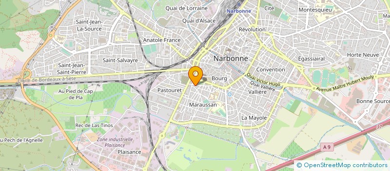 localisation de l'entreprise MONSIEUR SERGE CANDELA à NARBONNE