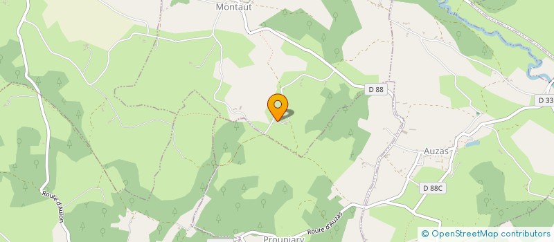 localisation de l'entreprise MONSIEUR SERGE CANDOTTO  AURIGNAC