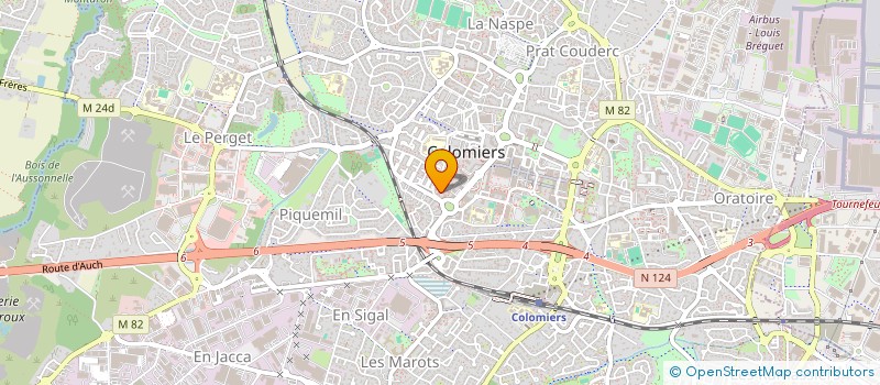 localisation de l'entreprise MONSIEUR SERGE CAPPELLERI à COLOMIERS