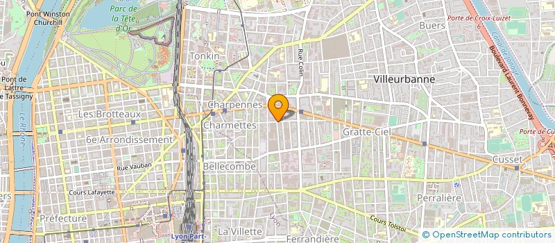 localisation de l'entreprise MONSIEUR SERGE CAPUANO à VILLEURBANNE