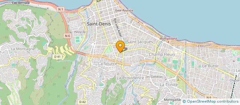 localisation de l'entreprise MONSIEUR SERGE CAPY à SAINT-DENIS