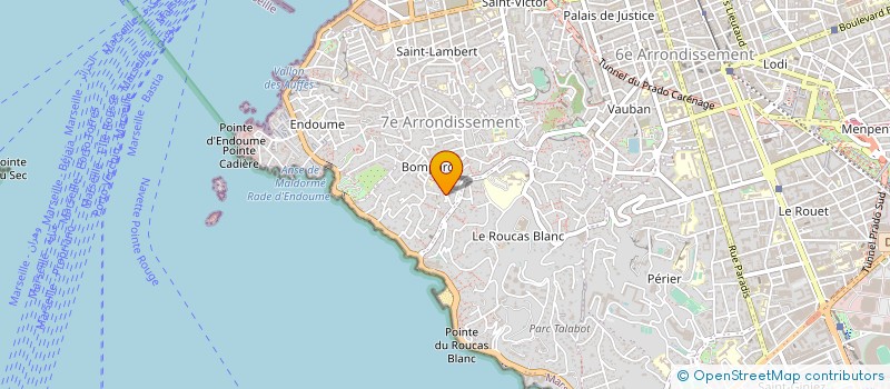 localisation de l'entreprise MONSIEUR SERGE CARATINI à MARSEILLE