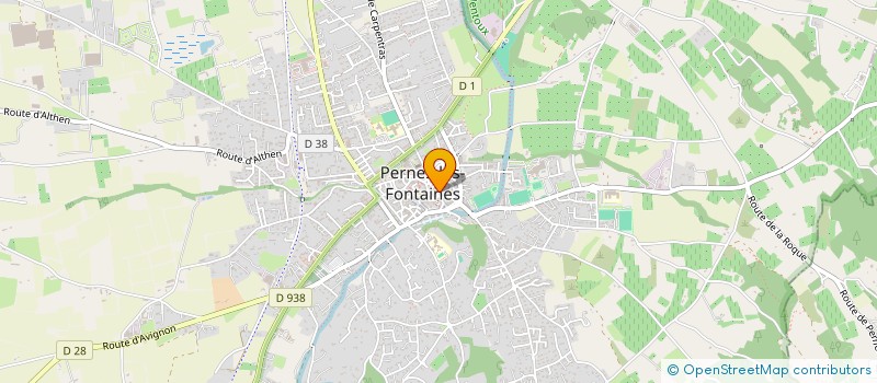 localisation de l'entreprise MONSIEUR SERGE CASAS  PERNES-LES-FONTAINES