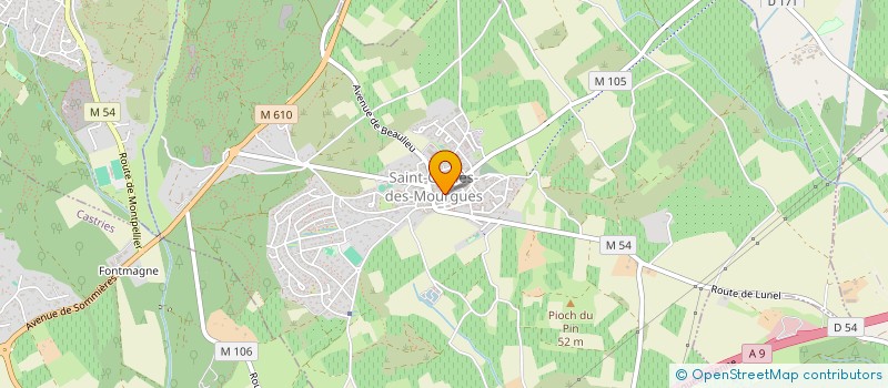 localisation de l'entreprise MONSIEUR SERGE CASTELLS à SAINT-GENIES-DES-MOURGUES