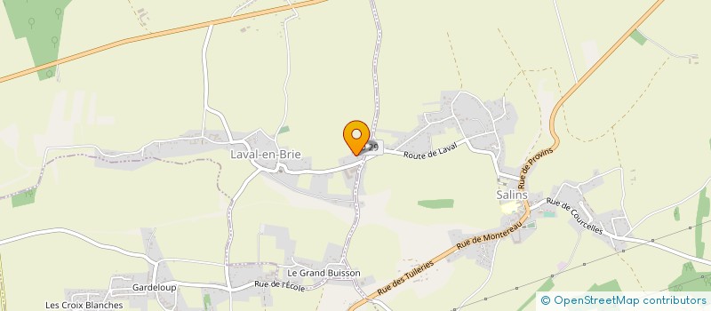 localisation de l'entreprise MONSIEUR SERGE CECCARELLI  LAVAL-EN-BRIE