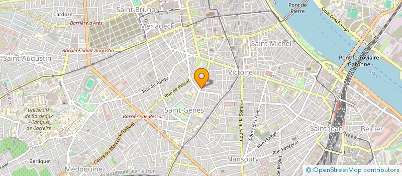 localisation de l'entreprise MONSIEUR SERGE CERA  BORDEAUX