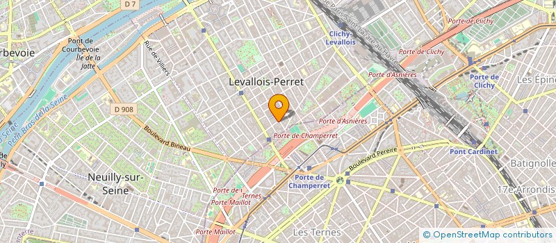 localisation de l'entreprise MONSIEUR SERGE CERBU à LEVALLOIS-PERRET