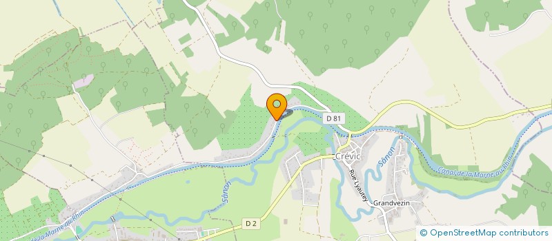 localisation de l'entreprise MONSIEUR SERGE CESARI  CREVIC