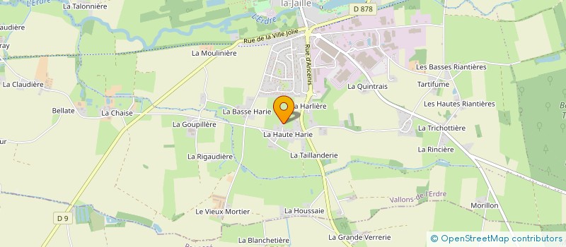 localisation de l'entreprise MONSIEUR SERGE CHALUMEAU à VALLONS-DE-L'ERDRE