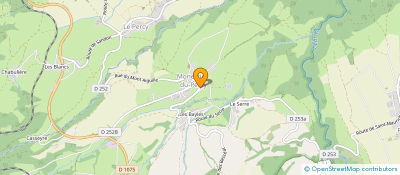 localisation de l'entreprise MONSIEUR SERGE CHAMPION à MONESTIER-DU-PERCY