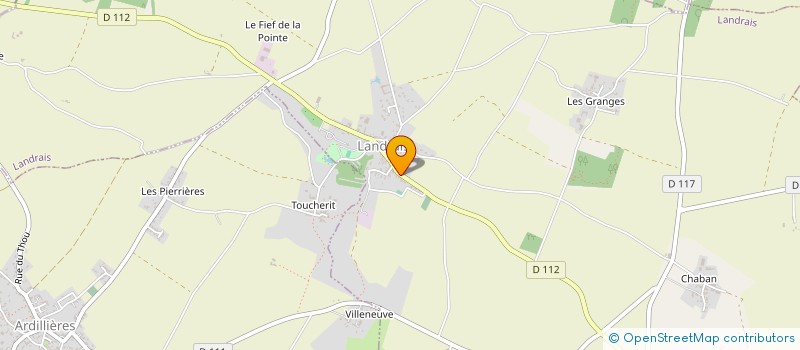 localisation de l'entreprise MONSIEUR SERGE CHARBONNEAU  LANDRAIS