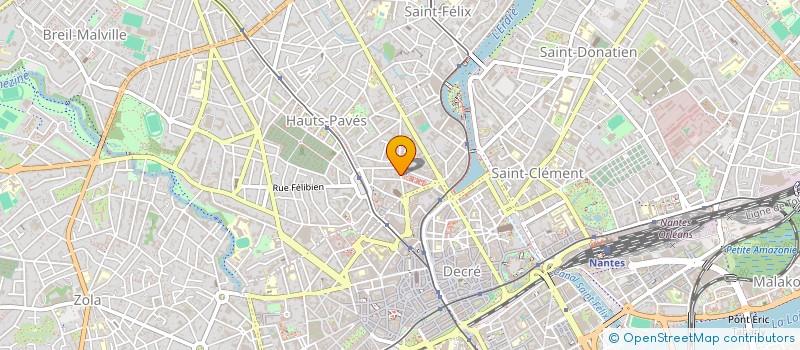 localisation de l'entreprise MONSIEUR SERGE CHARBONNIER à NANTES