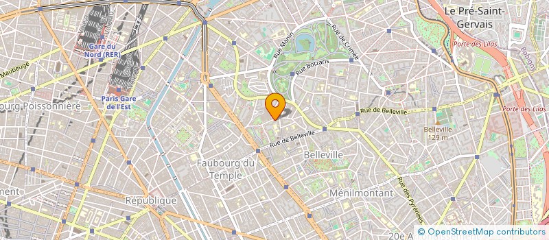 localisation de l'entreprise MONSIEUR SERGE CHAUMIER  PARIS