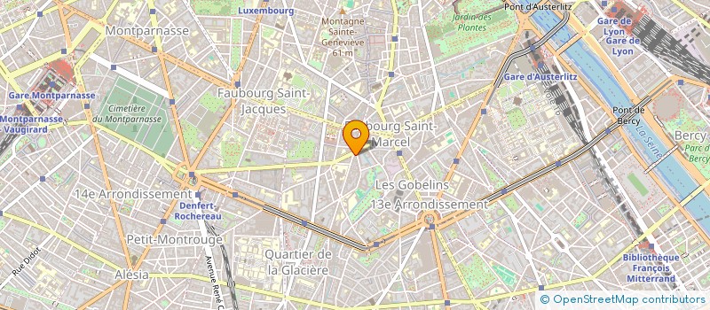 localisation de l'entreprise MONSIEUR SERGE CHAUVIERE à PARIS