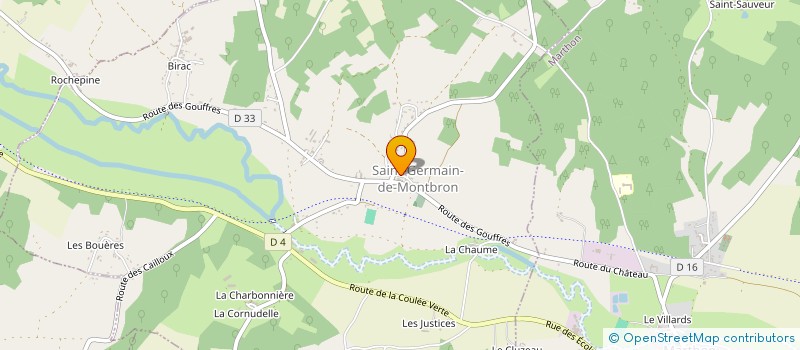 localisation de l'entreprise MONSIEUR SERGE CHAUVIRE à CHAZELLES