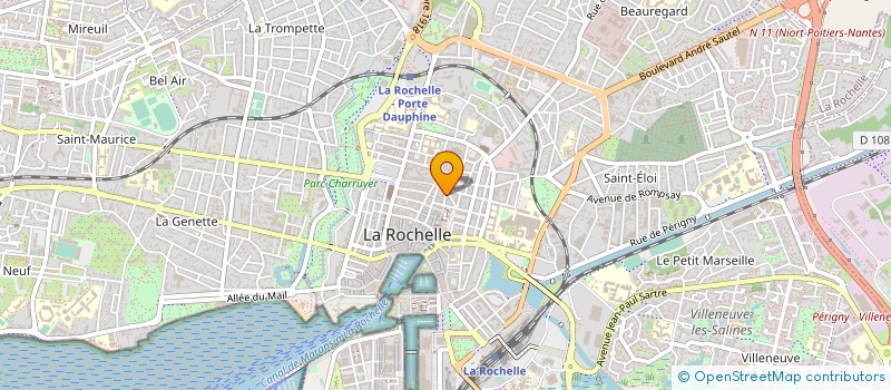 localisation de l'entreprise MONSIEUR SERGE CHIASSON à LA ROCHELLE