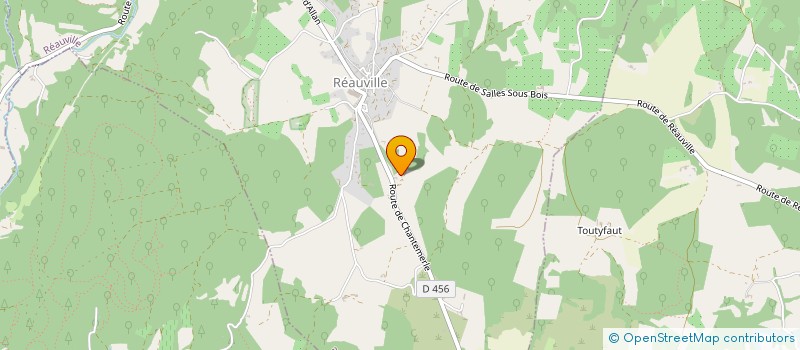 localisation de l'entreprise MONSIEUR SERGE CHIORINO  REAUVILLE