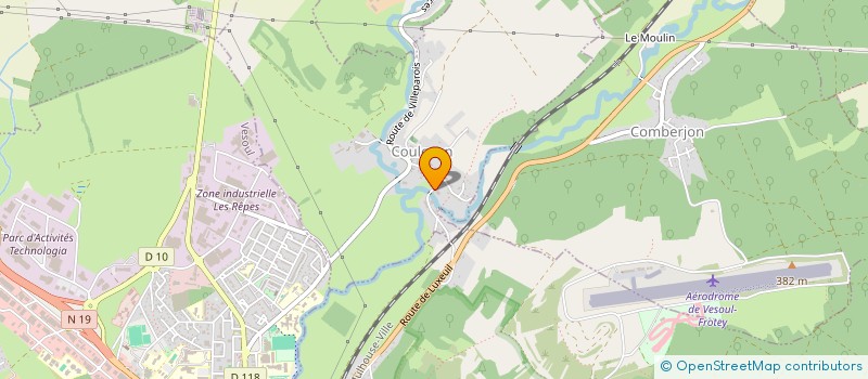 localisation de l'entreprise MONSIEUR SERGE CIMO  COULEVON