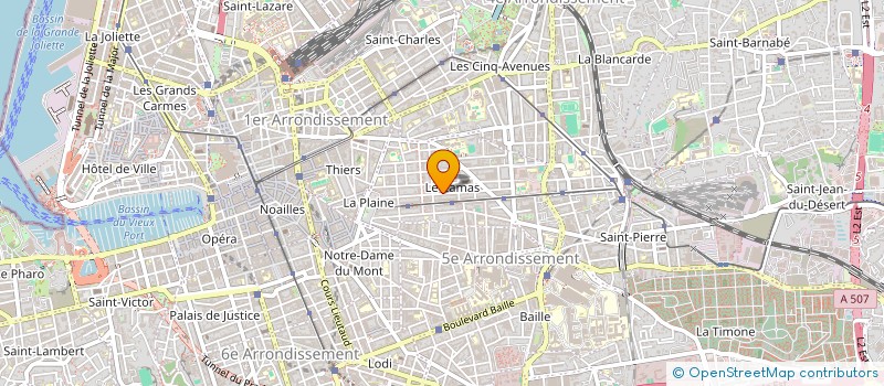 localisation de l'entreprise MONSIEUR SERGE CISMONDO à MARSEILLE