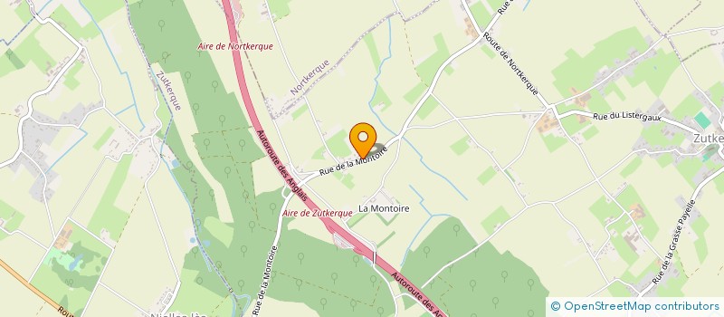 localisation de l'entreprise MONSIEUR SERGE CLAQUE  ZUTKERQUE