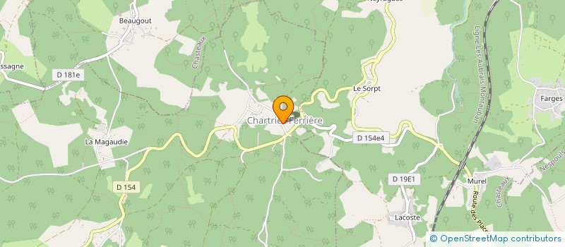 localisation de l'entreprise MONSIEUR SERGE CLOUP  NESPOULS