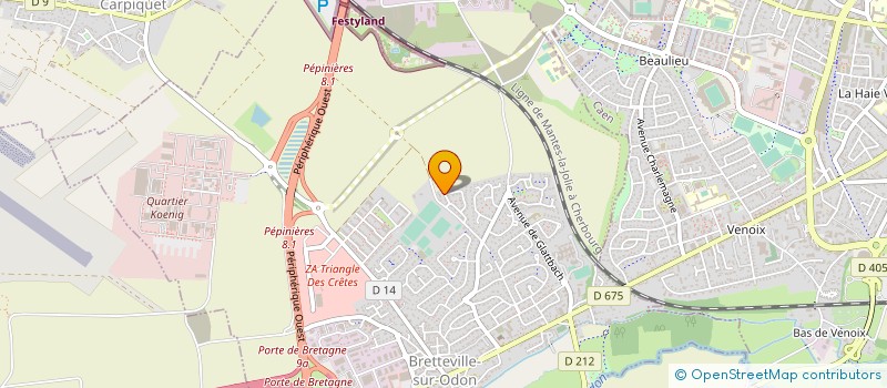 localisation de l'entreprise MONSIEUR SERGE CODATO à BRETTEVILLE-SUR-ODON