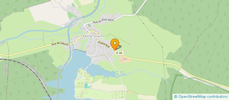 localisation de l'entreprise MONSIEUR SERGE COFFE  MITTERSHEIM