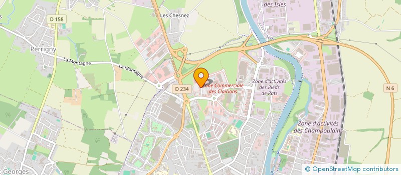 localisation de l'entreprise MONSIEUR SERGE COHEN à AUXERRE