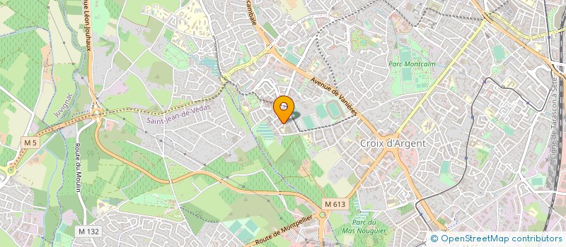 localisation de l'entreprise MONSIEUR SERGE COLDEBOEUF à MONTPELLIER
