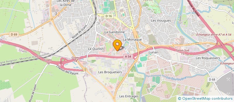localisation de l'entreprise MONSIEUR SERGE COLLARD à SALON-DE-PROVENCE
