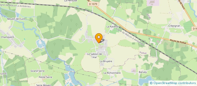 localisation de l'entreprise MONSIEUR SERGE COLLETTA  POLLIAT