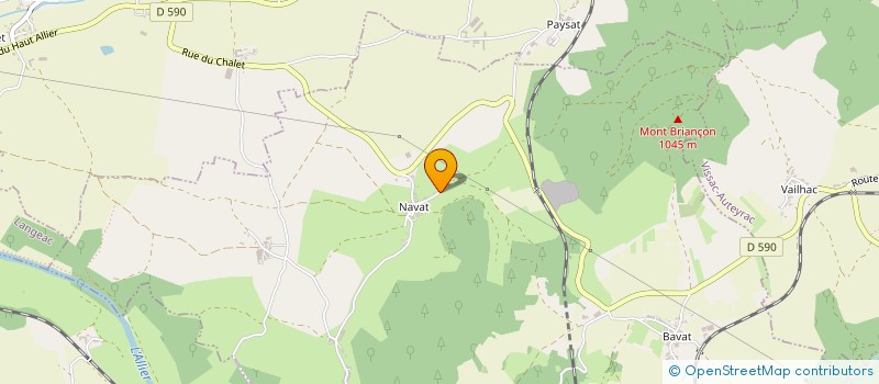 localisation de l'entreprise MONSIEUR SERGE COLOMB  SAINT-ARCONS-D ALLIER