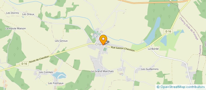 localisation de l'entreprise MONSIEUR SERGE COLOMBINI à CHARNY OREE DE PUISAYE