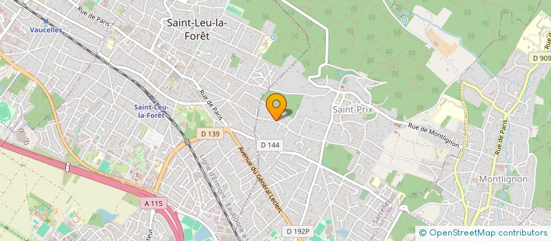 localisation de l'entreprise MONSIEUR SERGE CONTIVAL à SAINT-PRIX