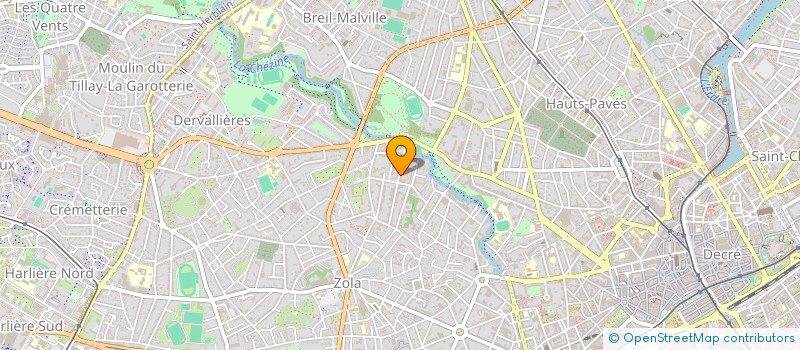 localisation de l'entreprise MONSIEUR SERGE CORADETTI à NANTES