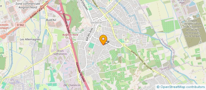 localisation de l'entreprise MONSIEUR SERGE CORSO  VEDENE