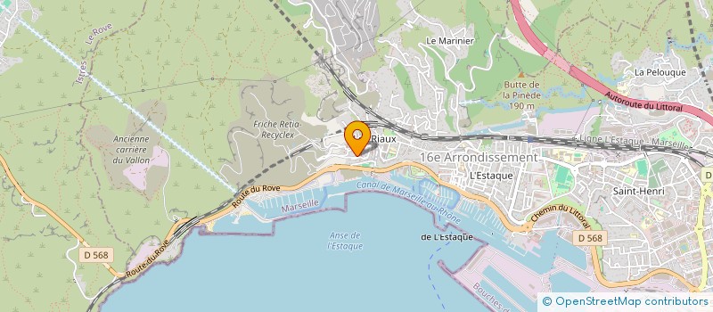 localisation de l'entreprise MONSIEUR SERGE COSSU à MARSEILLE 16