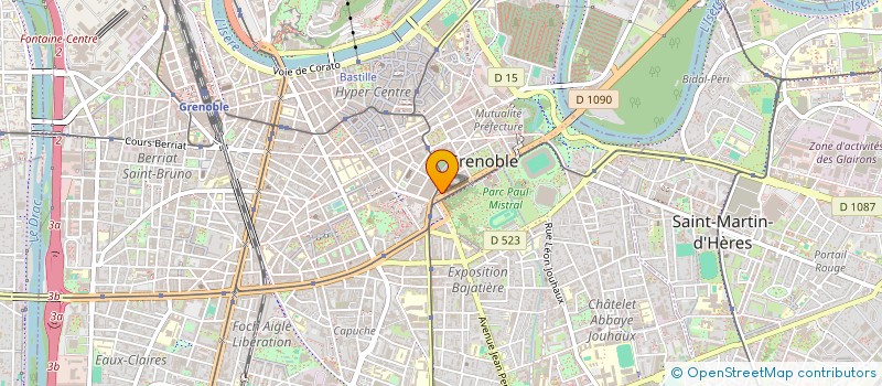 localisation de l'entreprise MONSIEUR SERGE COSTE  GRENOBLE