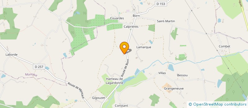 localisation de l'entreprise MONSIEUR SERGE COUDERC  SAINT-EUTROPE-DE-BORN