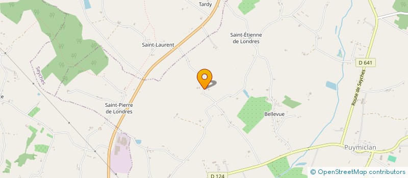 localisation de l'entreprise MONSIEUR SERGE COUGOUILLE  PUYMICLAN