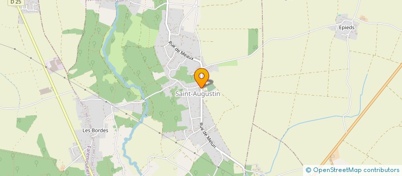 localisation de l'entreprise MONSIEUR SERGE COULON  SAINT-AUGUSTIN