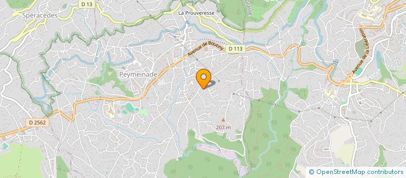 localisation de l'entreprise MONSIEUR SERGE COURT  PEYMEINADE