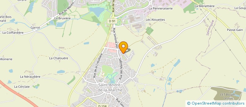localisation de l'entreprise MONSIEUR SERGE CRAMPON à BEAUPREAU-EN-MAUGES