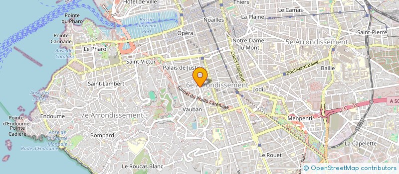 localisation de l'entreprise MONSIEUR SERGE CROCKER à MARSEILLE