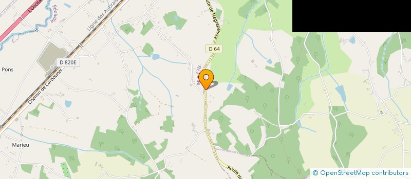 localisation de l'entreprise MONSIEUR SERGE CROISILLE  CAUSSADE