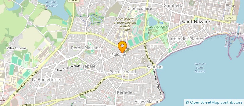 localisation de l'entreprise MONSIEUR SERGE DALEAU à SAINT-NAZAIRE