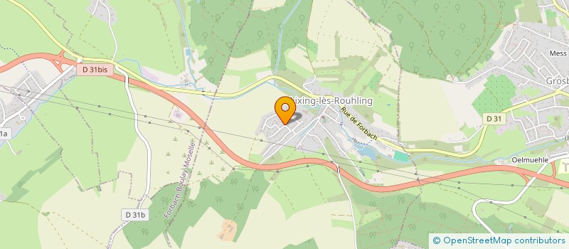 localisation de l'entreprise MONSIEUR SERGE DALLEM  LIXING-LES-ROUHLING