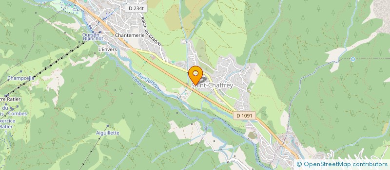 localisation de l'entreprise MONSIEUR SERGE DANTONNEL  SAINT-CHAFFREY