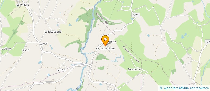localisation de l'entreprise MONSIEUR SERGE DAUDON à CROZON-SUR-VAUVRE